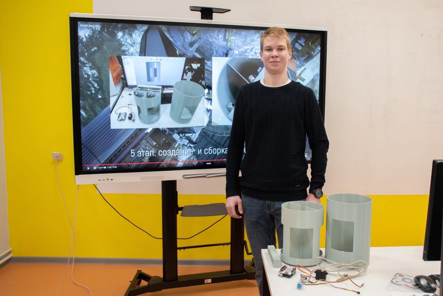 Ученик «Кванториума» оказался в числе победителей Всероссийского проекта о космосе
